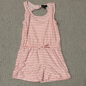 Genuine Kids Pink Striped One Piece